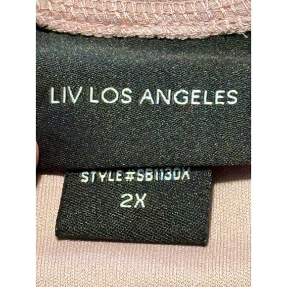 Liv Los Angeles Women’s Blouse Size 2X - Picture 3 of 3